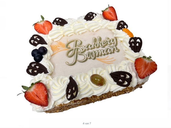 Fototaart 30-35 personen