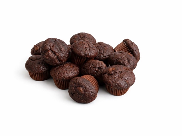 Mini muffins chocolade