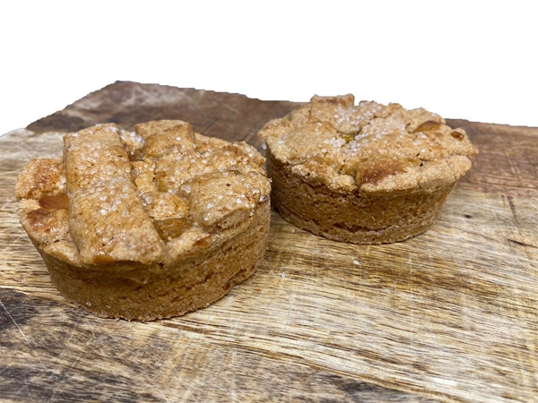 Glutenvrij appeltaartje 2 stuks